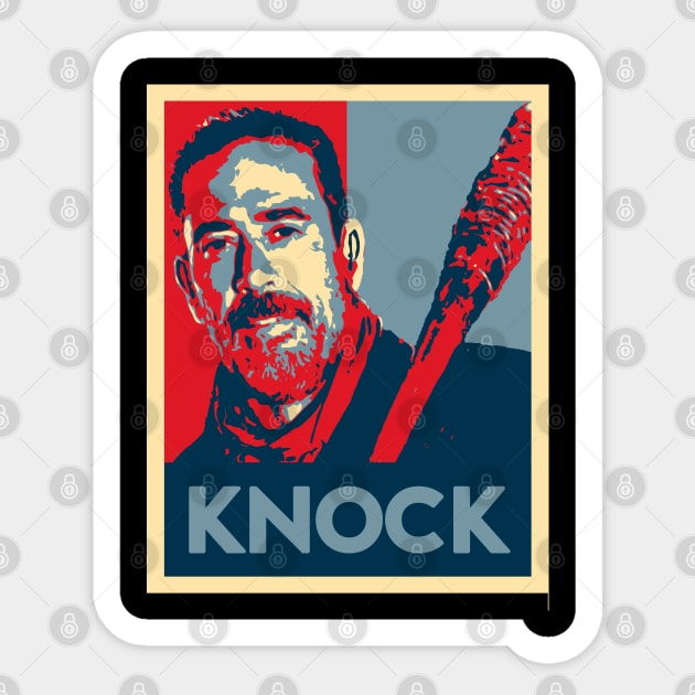 Negan v2 Sticker by Genesis993